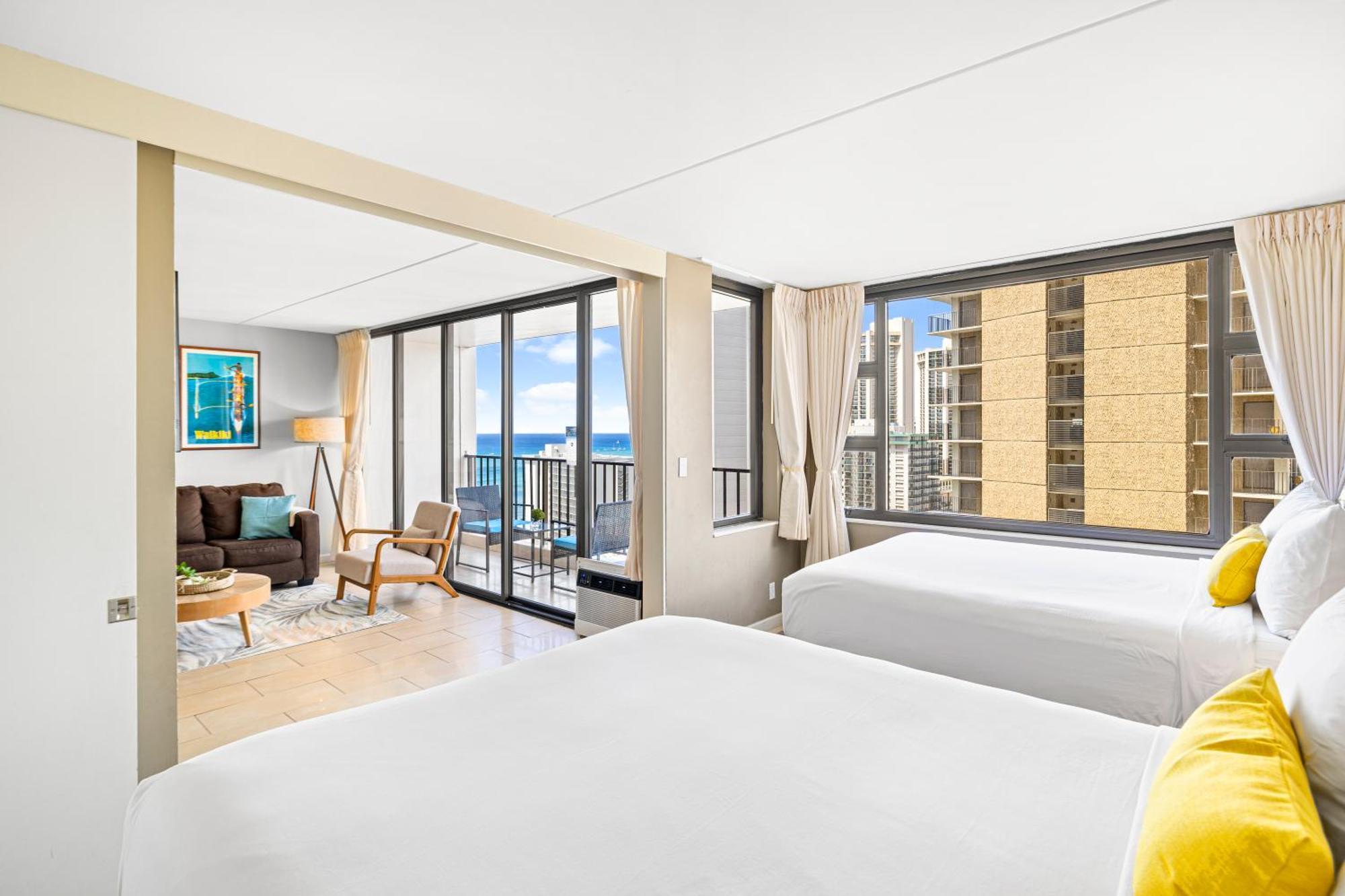 Great Ocean View Condo, Near Beach With Free Parking! 호놀룰루 외부 사진