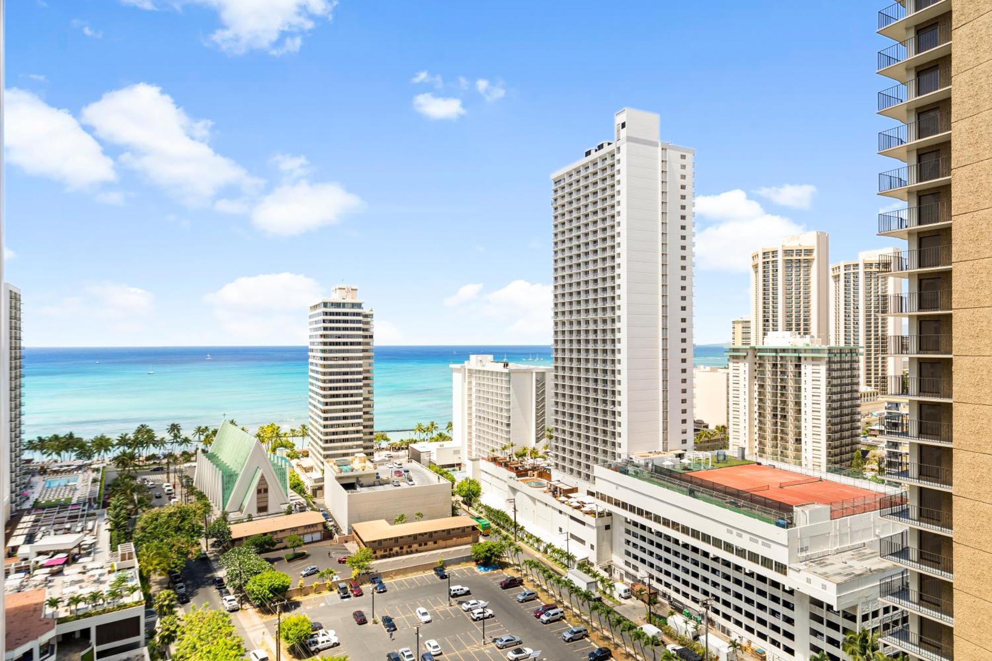 Great Ocean View Condo, Near Beach With Free Parking! 호놀룰루 외부 사진